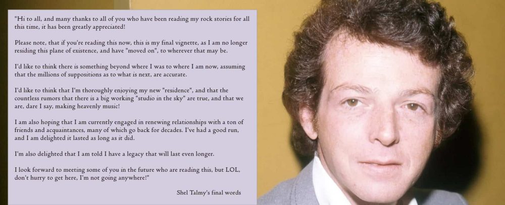 shel talmy quote